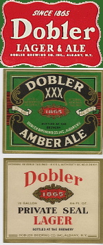 Since 1865 - Dobler Lager & Ale - Dobler Brewing Co. Inc., Albany, N.Y.